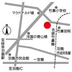 羽島店 拡大図